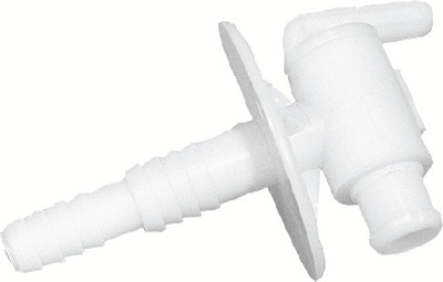 Camco - Dual 3/8  Drain Valve W/flange - 22223