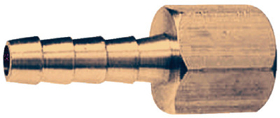 Brass Fittings - 3/8h X 1/4p Female Hose Barb - 32058
