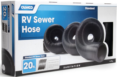 Camco - 20' Standard Sewer Hose - 39611