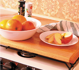 Camco - Oak Universal Silent Top Cover - 43521