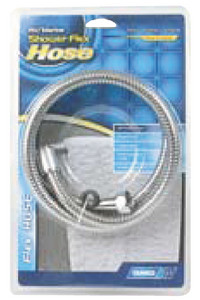 Camco - 60  Shower Flex Hose (white) - 43717