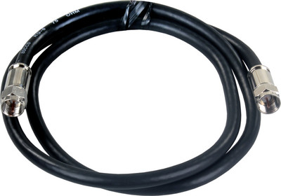 JR Products - 3' Rg6 Coax W/compression Ends - 47945