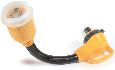 Camco - 50m/50f Adtpr 90 Deg 18in Cord - 55572