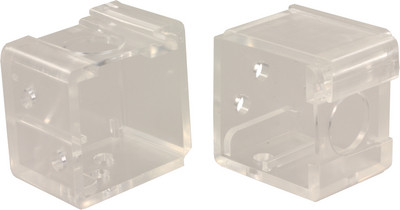 JR Products - Mini Blind Brackets Clear - 81915