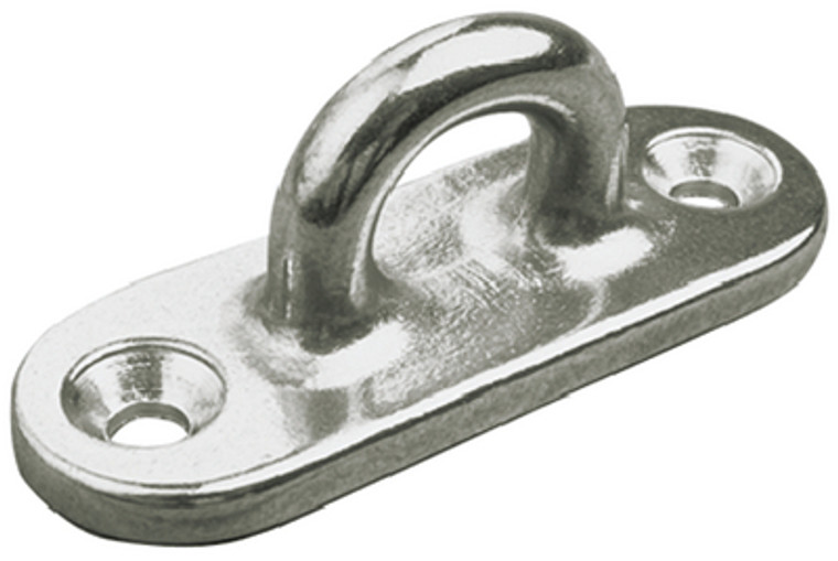 Sea-Dog Line - Stainless Oblong Eye Plate-3 1 - 88722 Sea-Dog Line - Stainless Oblong Eye Plate-3 1 - 88722