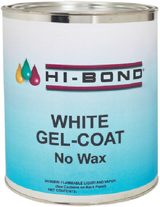Hi Bond - White Gel Coat No Wax Qt W/hdr - 701440