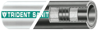 Trident hose - Prem Sani White 1-1/2 X12.5' - 1021124