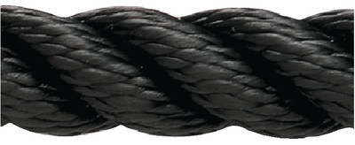 New England Ropes - Dockline 1/2 X 15 Nylon Black - 60541600015