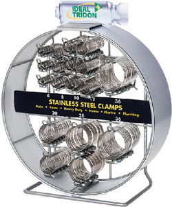 Ideal Hose Clamps - Display 1/2in 250 Pc Assorted - 999032000000
