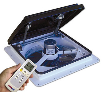 Airxcel - Maxxair - Maxxfan-4speed Exhaust White - 00A04301K