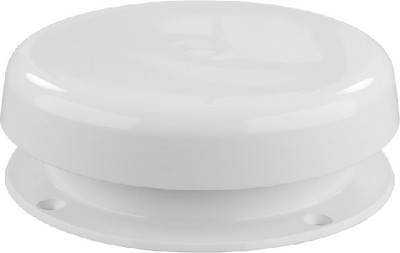 JR Products - Musroom Style  Roof Vent White - 02-29125