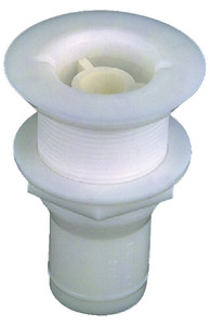 Perko - Scupper White Plast 1-1/2in - 0285DP