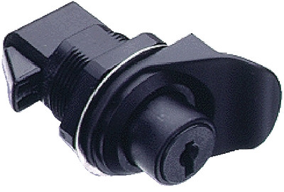 Teak Isle - Latch Push Button Locking Blk - 070-0100