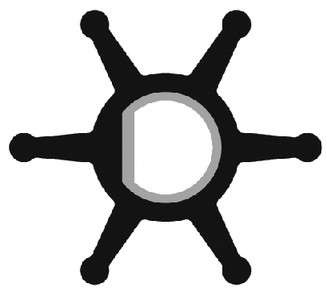 Sherwood Pump - P Impeller Kit W/o-ring - 08000K