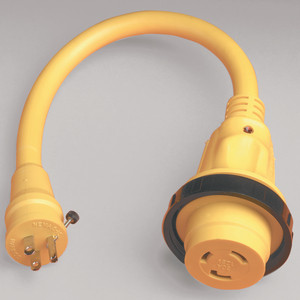 Parkpower by Marinco - 30amp 125v Twist Lock To 15a - 104SPPRV