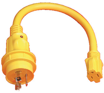 Marinco - 15amp/125v Fem Adapterpower - 105SPP