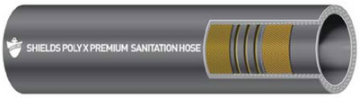 Shields - Sanitation Hose 1in X 12-1/2in - 116-105-1004