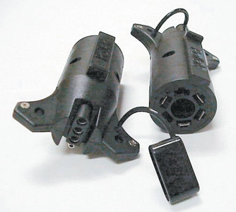 Pollak - 7way Rv To 4way Flat Adapter - 12-716EV