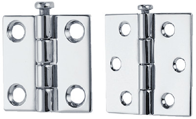 Perko - 1-1/2x1-1/2 Rem Pin Hinge(1pr - 1293DP2CHR