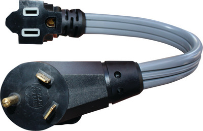 Voltec Industries - Flat Wire 30-15 Amp Adptr 12in - 16-00569