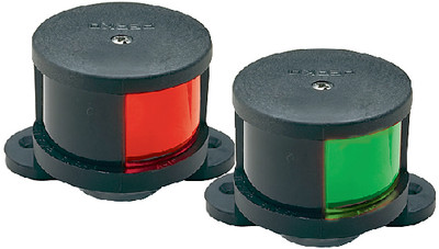 Perko - Sidelights 12v Base Down Pr/cd - 1601DP0BLK