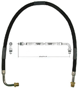 Sierra - Braided Fuel Line - 18-8114