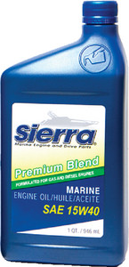 Sierra - 15w-40 Multi-vehicl Qt @12 - 18-9554-2