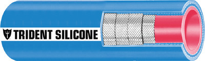 Trident hose - Blue Sil Exh Hose Sw 3-1/2 - 202V312036