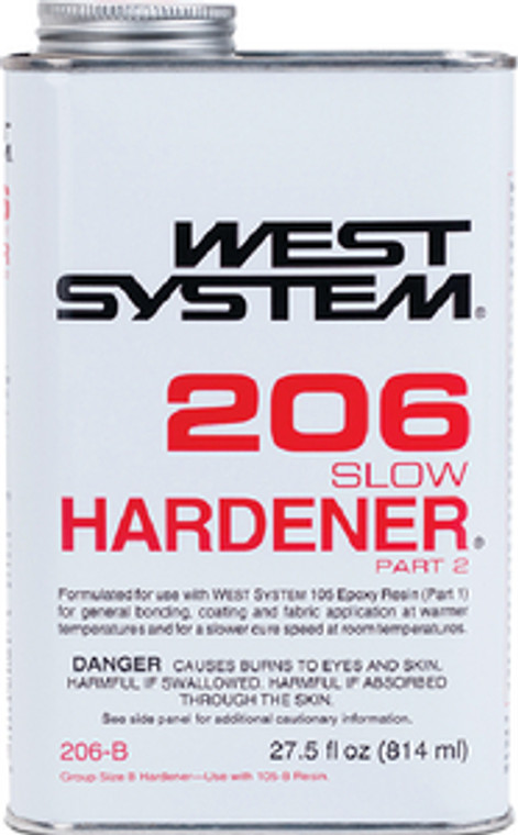 West System - Slow Hardener - .44 Pint - 206A West System - Slow Hardener - .44 Pint - 206A