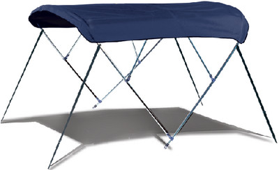 Carver Covers - 4 Bow Top 5487 Sunb Cadet Gray - 4A5487TB10