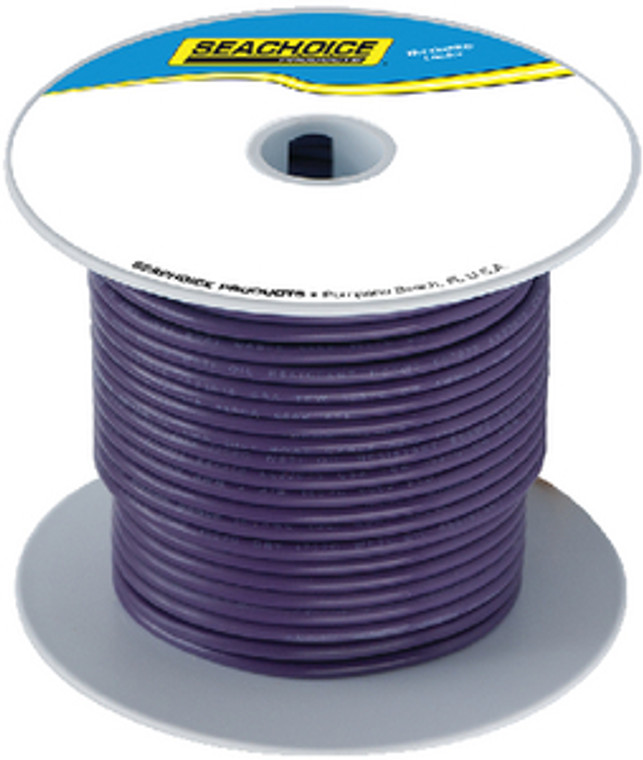 Seachoice - 16  Awg Purple 100' - 50-63137 Seachoice - 16  Awg Purple 100' - 50-63137