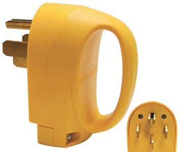 Parkpower by Marinco - 50a Repl Plug W/xtra Wide Hndl - 50MPRV
