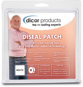 Dicor - Roof Repair Tape 4 X25' White - 522TPO-425-1C