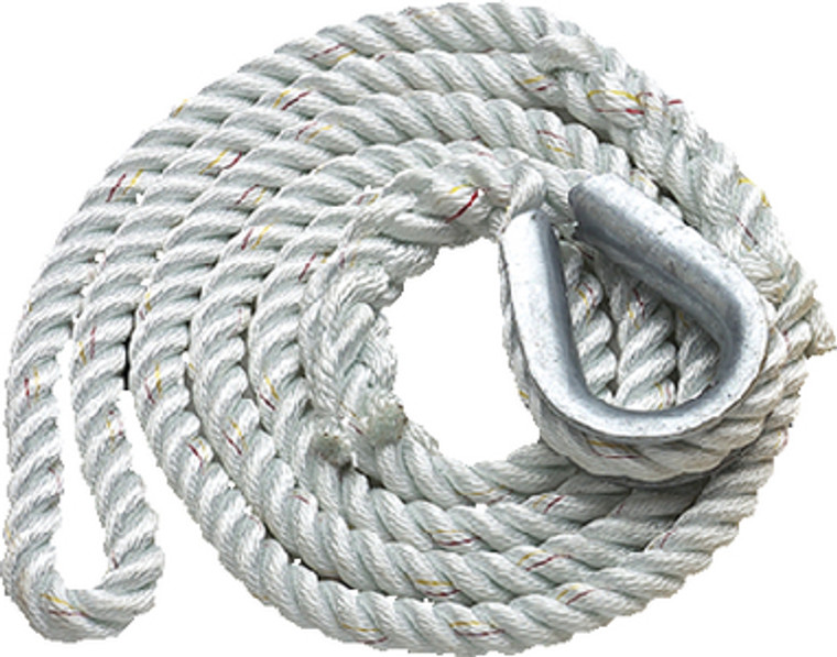 New England Ropes - 3-strand Moor Pendant 5/8x12 - 629K02000012 New England Ropes - 3-strand Moor Pendant 5/8x12 - 629K02000012