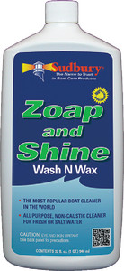 Sudbury Boat Care - Boat Zoap & Shine Quart - 809Q