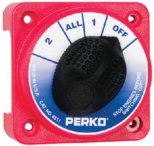 Perko - Compact Battery Switch No Lock - 8511DP