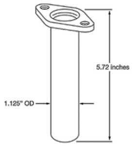 Onan (Cummins) - Exhaust Down Tube - A041L816