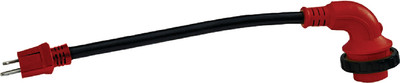 Valterra - 15am-30af 90 Deg Adapter Cord - A10-1530D90