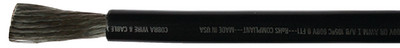 Cobra Wire - 4ga Blk Tinned Wire 100ft - A2004T07100FT