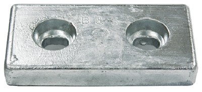 B&S anodes - Zinc Plate Grand Albin - BSMGRANDALBIN