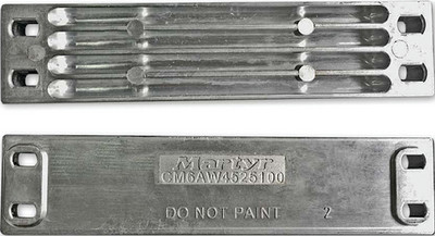 Martyr Anodes - Yamaha Ob 350hp Zinc Anode - CM6AW4525100Z