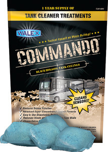 Walex Products - Commando Black Holding Tank Cl - CMDOBG