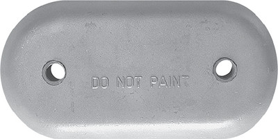 Martyr Anodes - 8 5/8 X 4 1/4 X 1 Hull Anode ( - CMMZC406