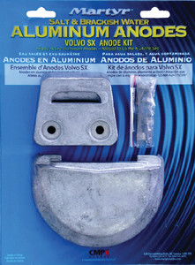 Martyr Anodes - Volvo/omc Sx Anode Set - CMSXKITA