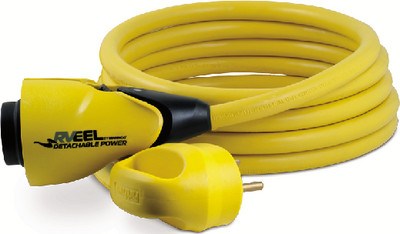 Parkpower by Marinco - Cordset-eel 30a 25ft Yellow - CS30-25RV