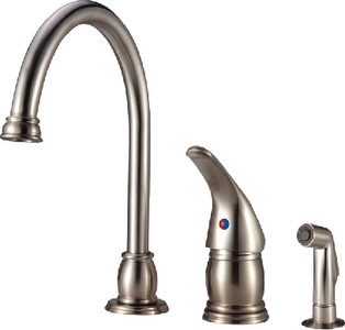 Dura Faucet - Kitchen Faucet Brus Sat Nikl - DF-NMK301-SN