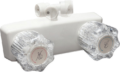 Dura Faucet - Bath Tub Shower Faucet Wht - DF-SA100A1-WT