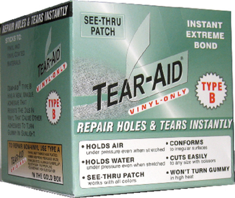 Tear Repair - Tear-aid Roll Type B 3in X 5' - D-ROLL-B-20 Tear Repair - Tear-aid Roll Type B 3in X 5' - D-ROLL-B-20