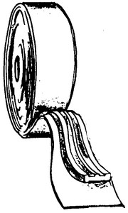 Permatite - Railroad Track Tape 30' Grey - DS5170-30