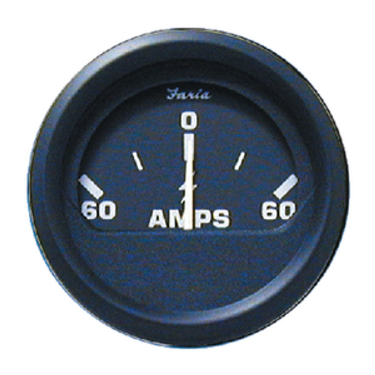 Faria - Euro Ammeter 60-0-60 - F12822 Faria - Euro Ammeter 60-0-60 - F12822